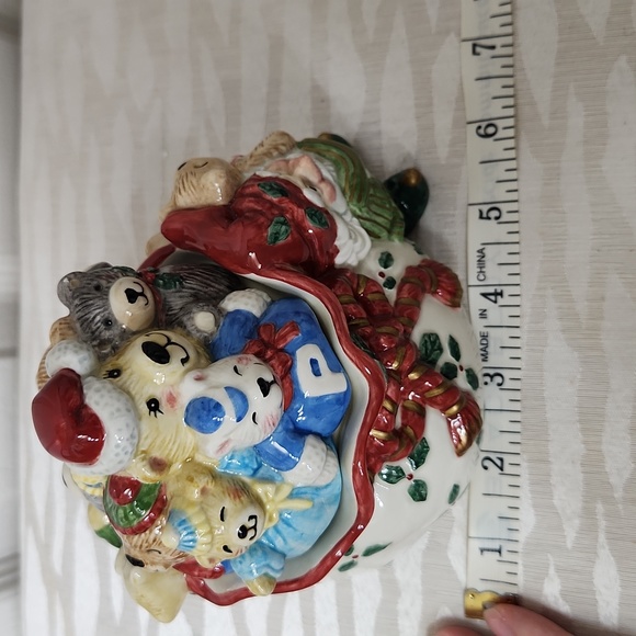 Fitz And Floyd, Holiday Elf, Candy Dish, Lidded Box - Picture 13 of 15